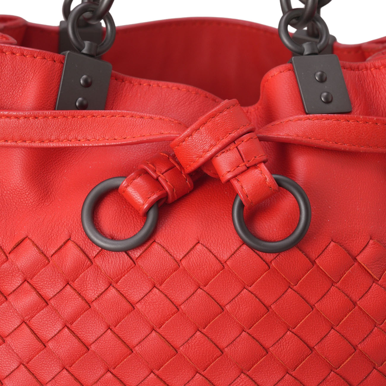 BOTTEGA VENETA(USED)보테가베네타 인트레치아토 버킷백